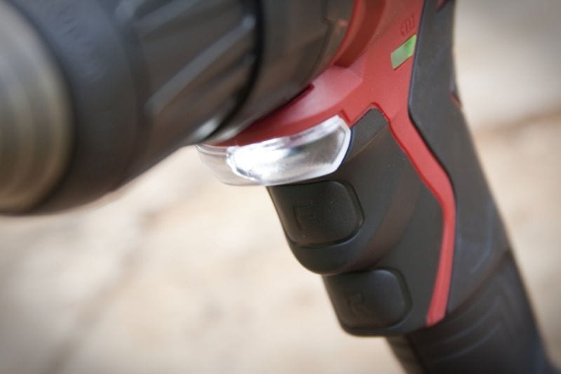 909 Touch drill trigger LED