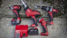 Milwaukee M18 4 tool kit