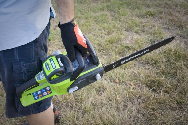 GreenWorks G-MAX carry