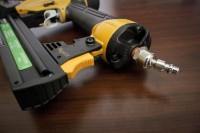 Button to Release Staple Tray