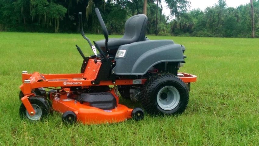 Husqvarna rz54i side angle 2