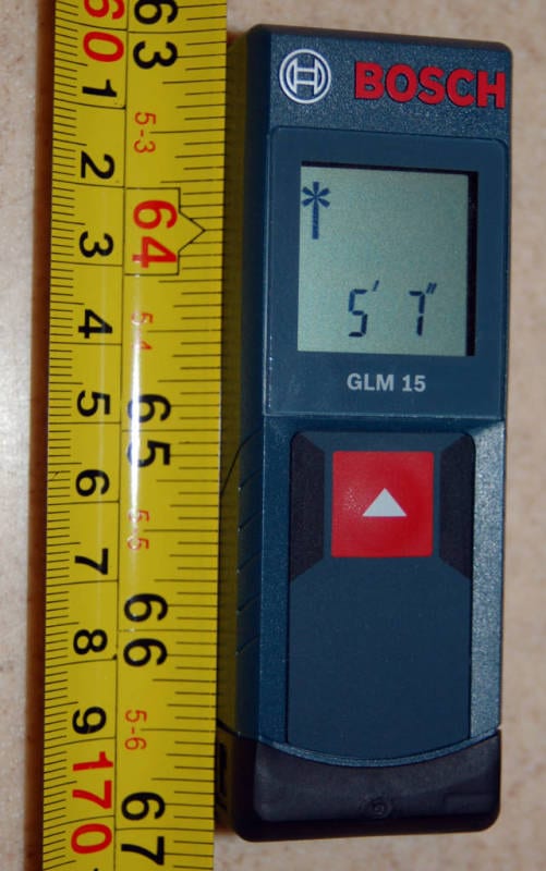 Bosch GLM15 Laser Measure