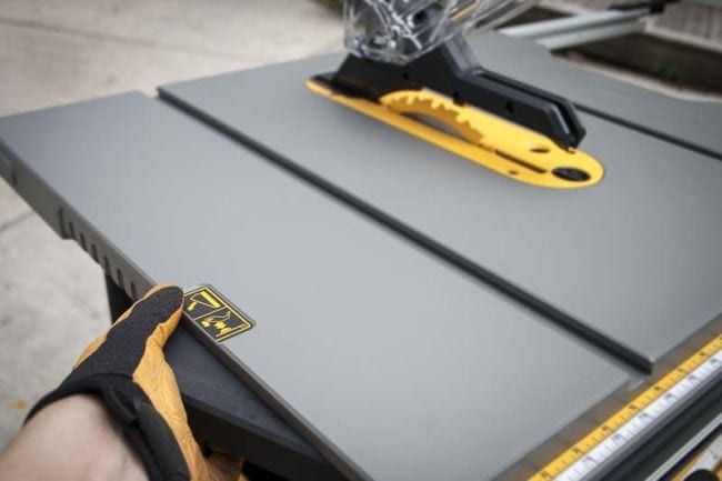 DeWalt DWE7499GD guard removal