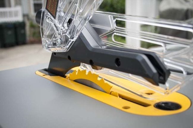 DeWalt DWE7499GD table saw guard