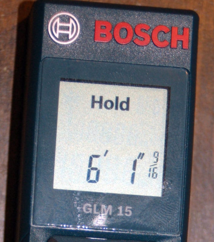 Bosch GLM15 Laser Measure