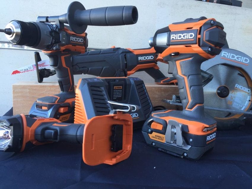 Ridgid Gen5X cordless 5-piece kit