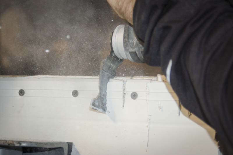 Bosch carbide blade cutting