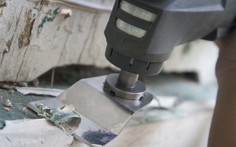 Ryobi Jobplus scraping paint