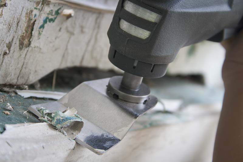 Ryobi Jobplus scraping paint