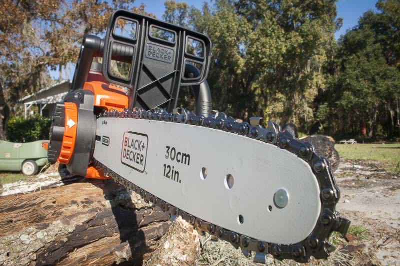 black and decker 40V chainsaw