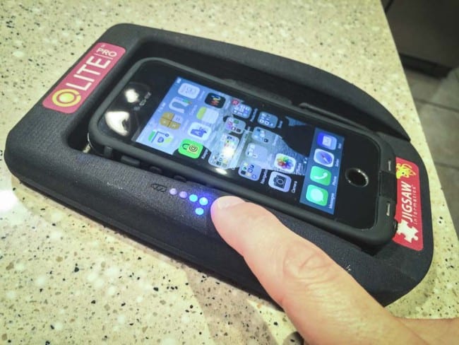 qlite pro battery status