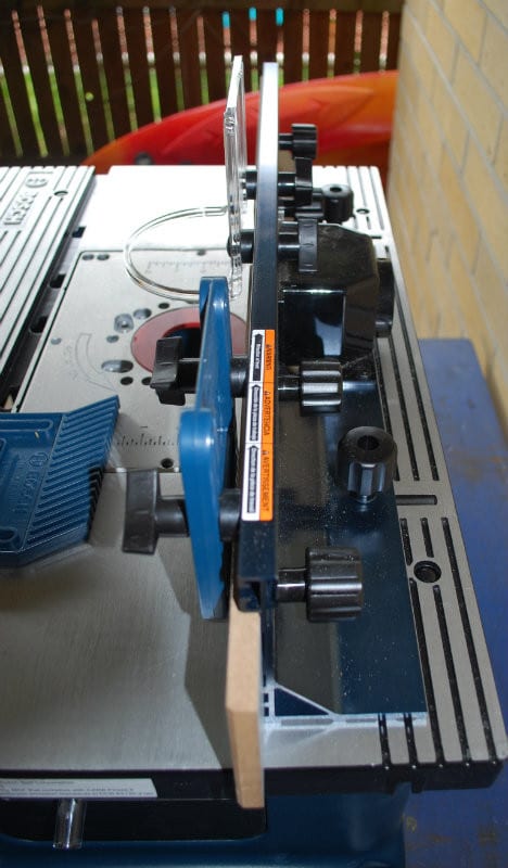 Bosch RA1181 Router Table Mount Opening