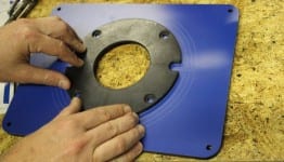 Triton TRA001 Kreg Table Mounting