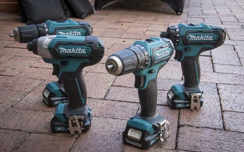 Makita 12V tools slide pack