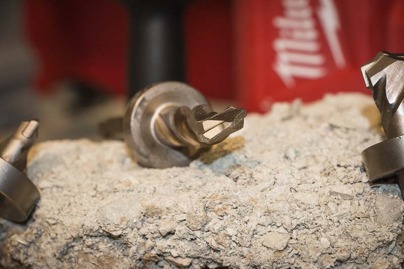 Milwaukee M2 cutter drill bit