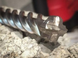 Milwaukee MX4 breaker points rebar guard