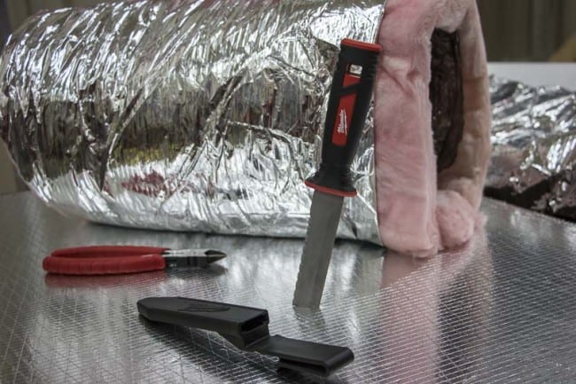 Milwaukee duct knife