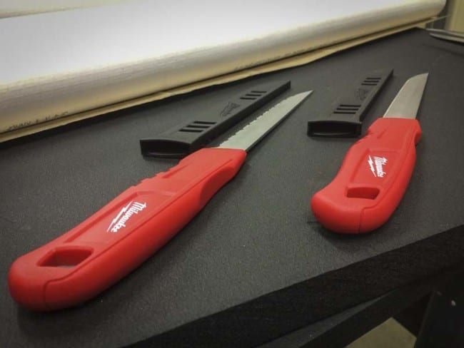 Milwaukee insulation knives
