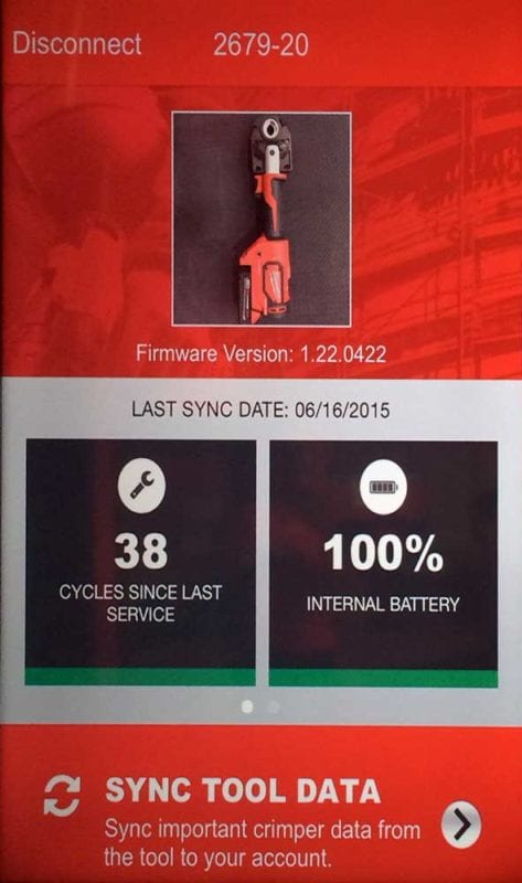One Key syncing tool data