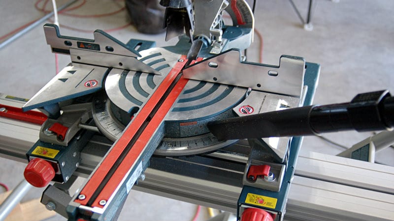 Bosch VAC140A Dust Extractor Tool Clean Up