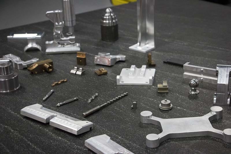 CNC printed components