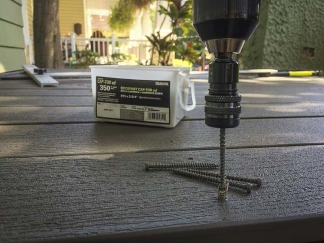 Deckorators Vista Starborn Deckfast drill