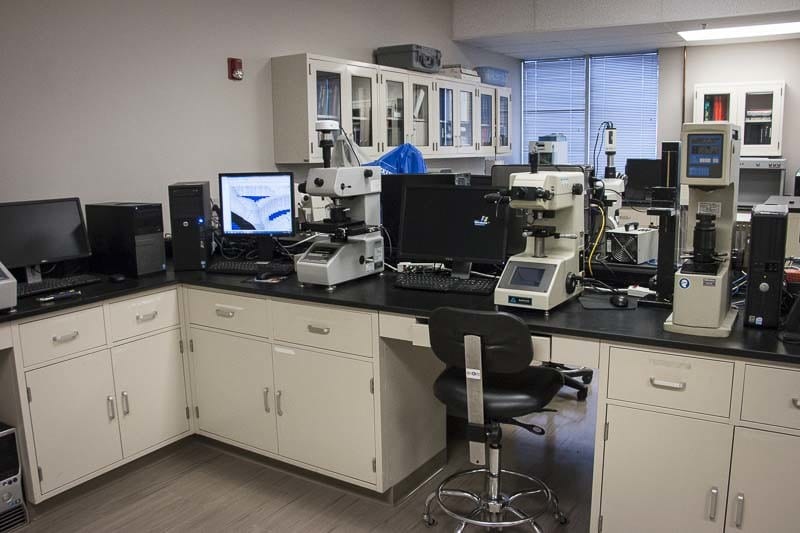 Materials testing lab