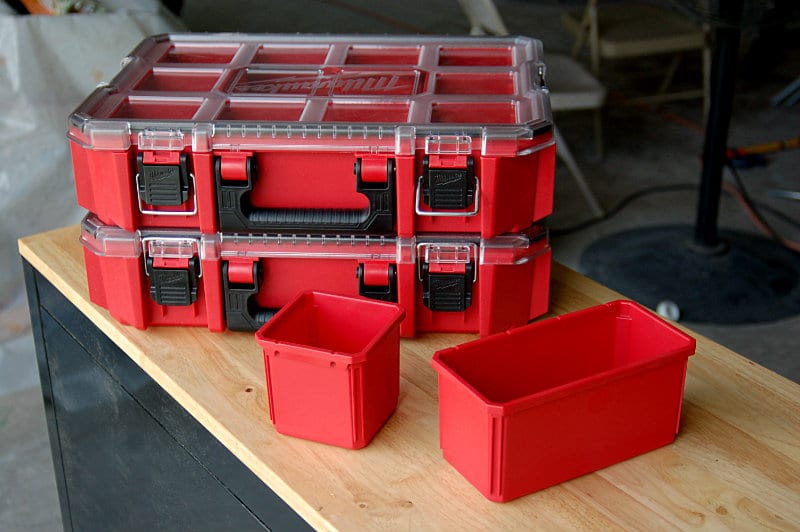 Milwaukee Jobsite Organizer Bins