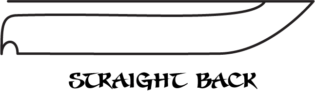 straight back blade