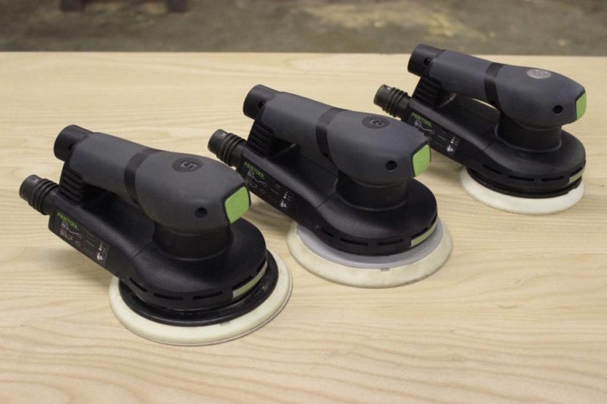 Festool ETS EC Brushless Sanders Line-up