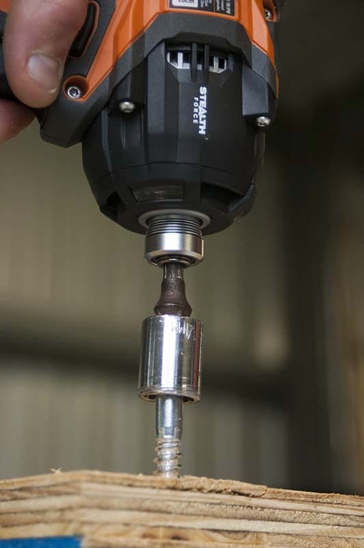Ridgid Stealth Force Lag Bolt