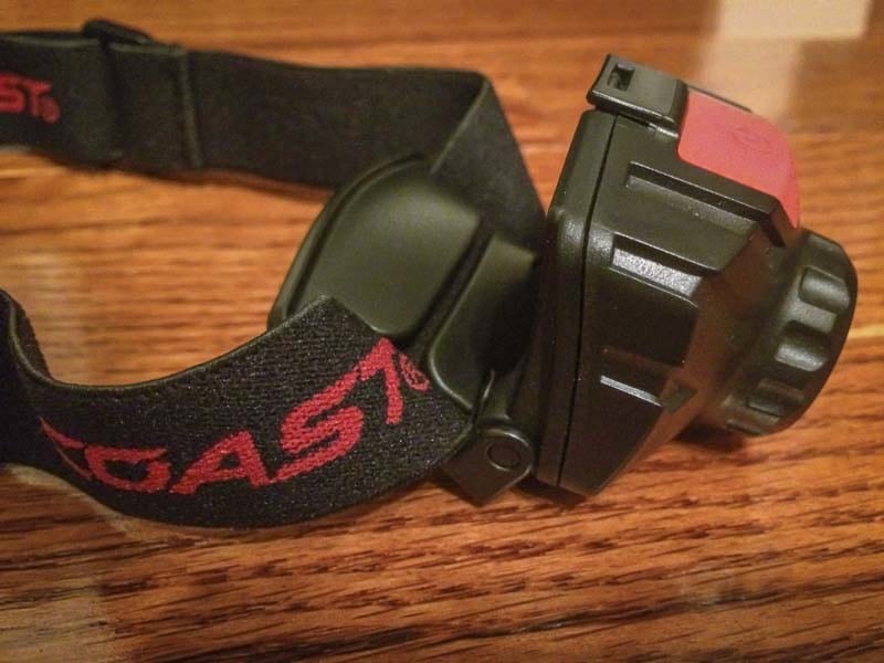 Coast FL60 LED headlamp side