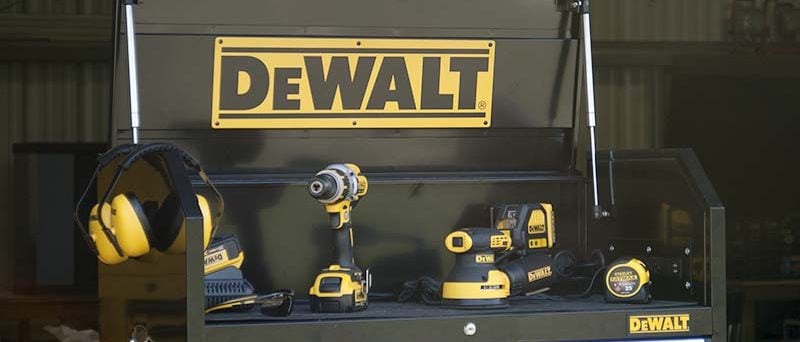 DeWalt 40' Tool Chest Open