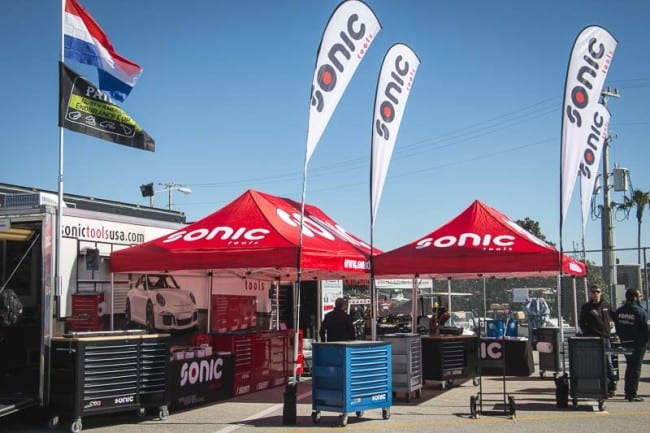 SONIC Tools booth