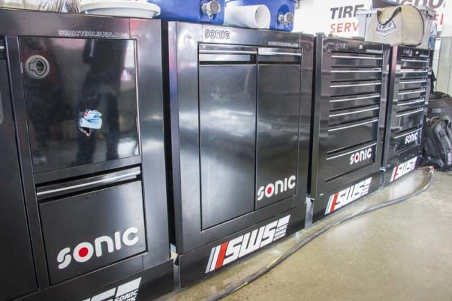Sonic Tool Boxes - WTR garage
