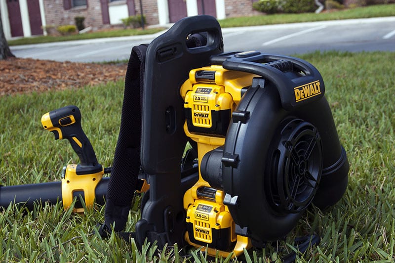 DeWalt 40V Max Backpack Blower Two Batteries