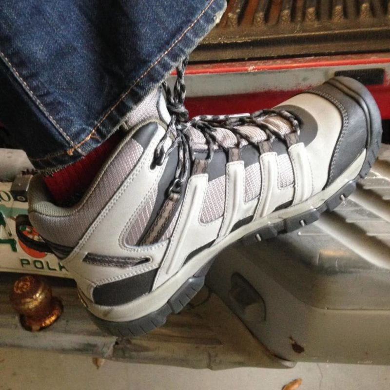 Keen Omaha Work Boot Stepping Up