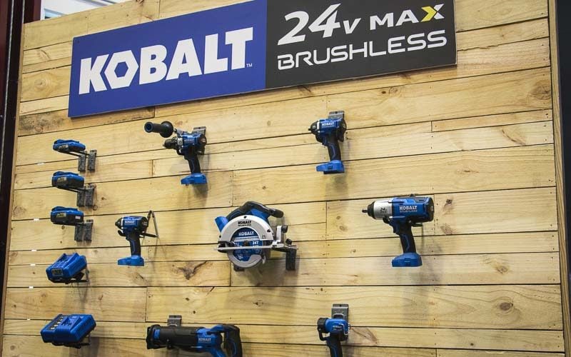 Kobalt tools 24V Max brushless tools