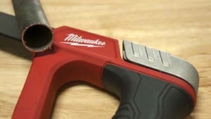 Milwaukee High-Tension Hacksaw Cut