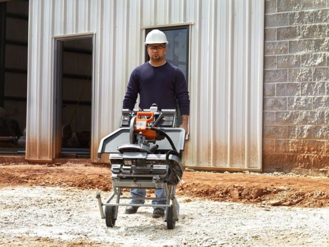 Ridgid 10-Inch Wet Tile Saw Transport - Stock