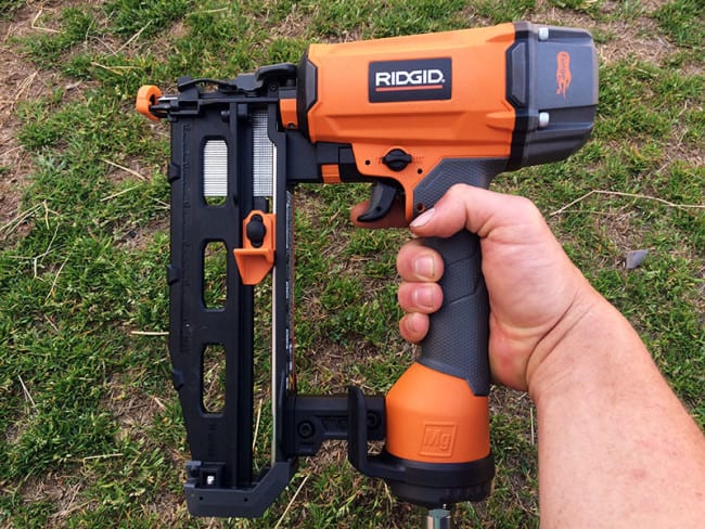 Ridgid R25Ridgid R250SFE 16 Gauge Straight Finish Nailer Profile0AFE 15 Gauge Angled Finishg Nailer Profile