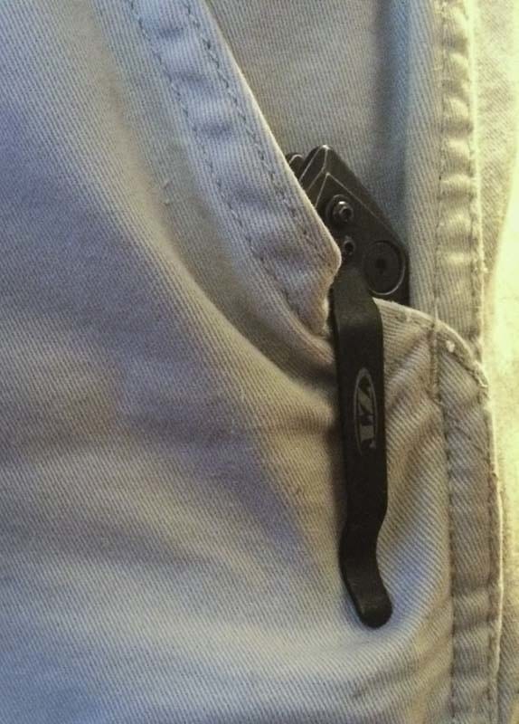 Zero Tolerance 0095BW pocket clip