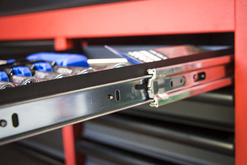 Milwaukee 60-inch work station drawer slides