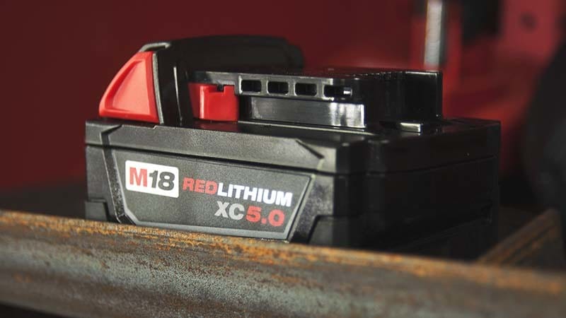 Milwaukee M18 Fuel Deep Cut Band Saw Battery