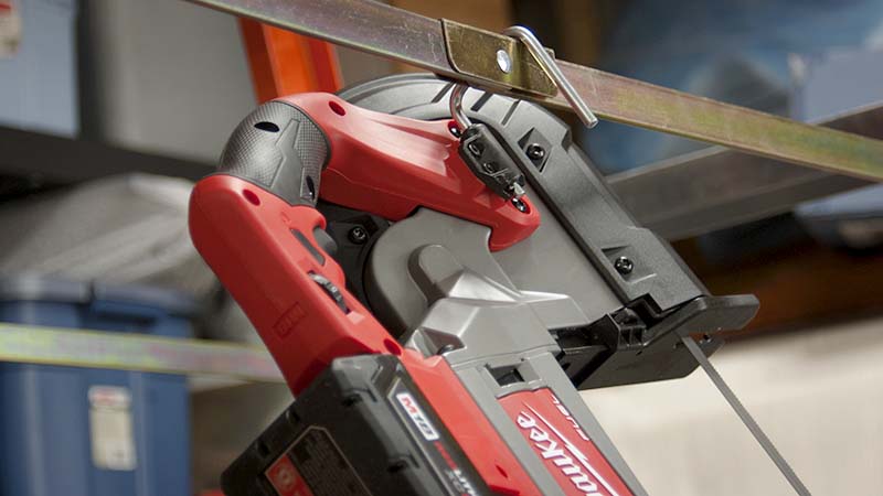 Milwaukee M18 Fuel Deep Cut Band Saw Rafter Hook