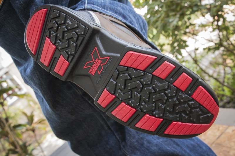 Wolverine Overman Waterproof Work Boot sole