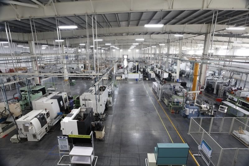 Chervon machining worshop aerial