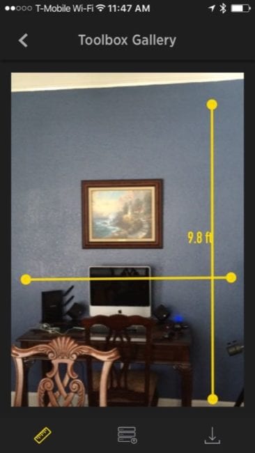 General ToolSmart LDM photo markup