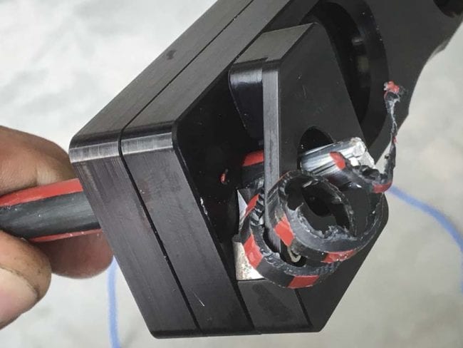 Southwire XT Mini stripper in use