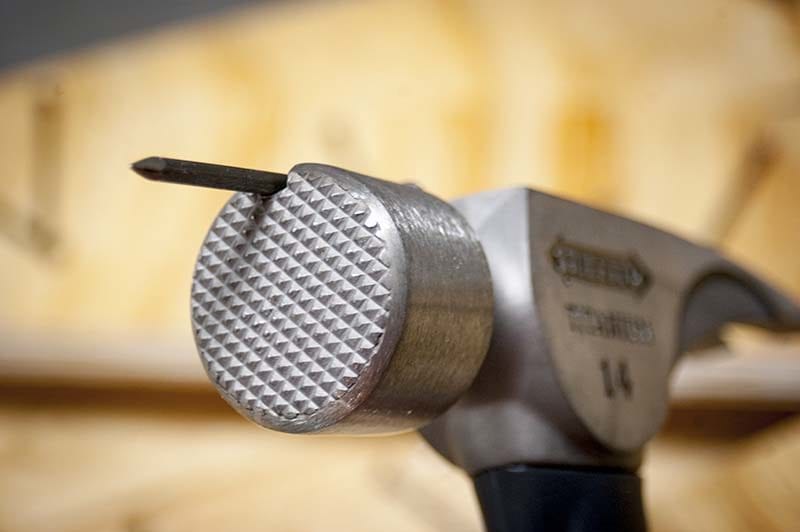 Stiletto Titanium Poly Fiberglass Hammer - Magnetic Nail Starter